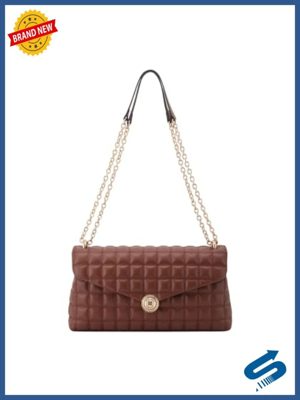 Convertible Crossbody Flap Bag Adjustable Strap